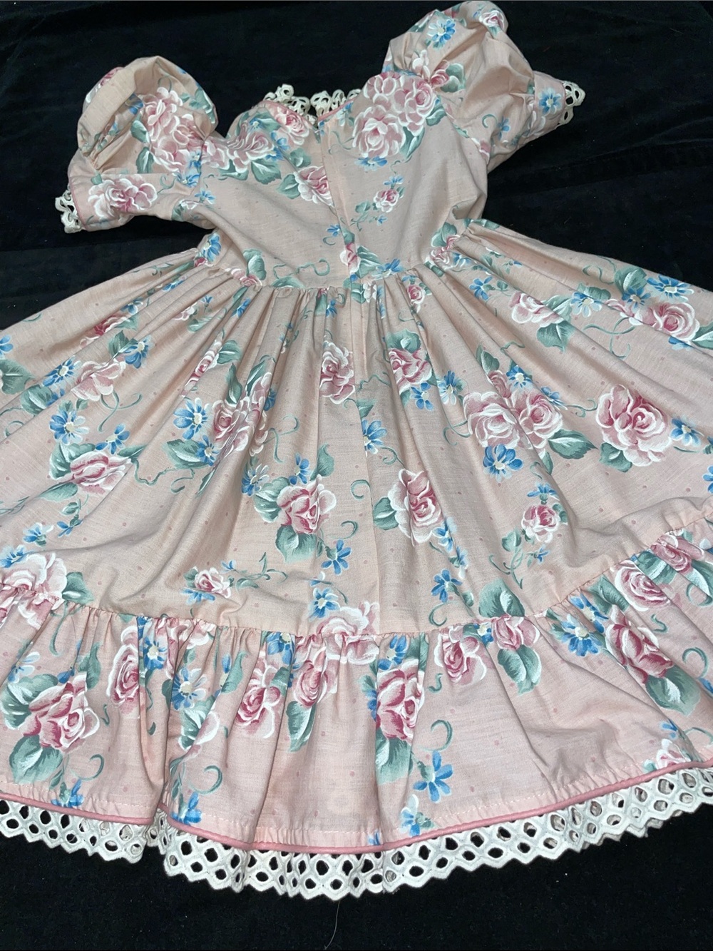 Girl’s DAISY KINGDOM 1990s Daisy Kingdom dress is two-piece dress & apron. Sz 5 - Picture 12 of 14